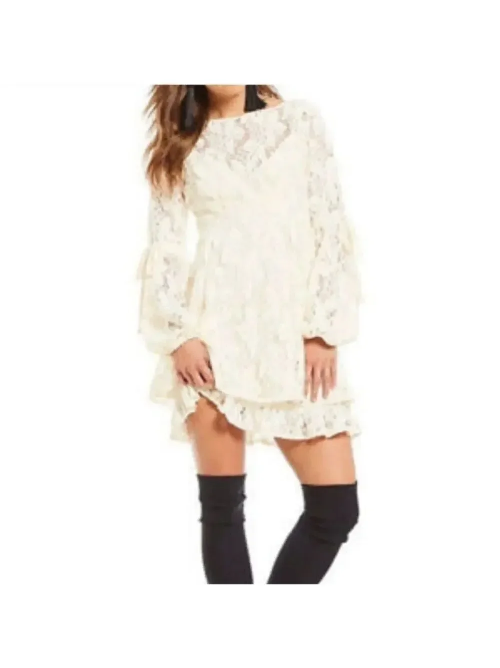 FREE PEOPLE  Lace Dress